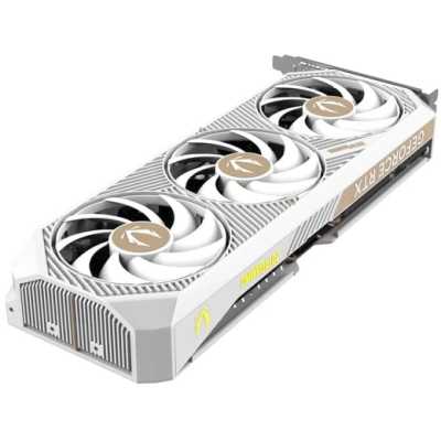 видеокарта Zotac nVidia GeForce RTX 5070 AMP White Edition 12Gb ZT-B50700FQ-10P Белый